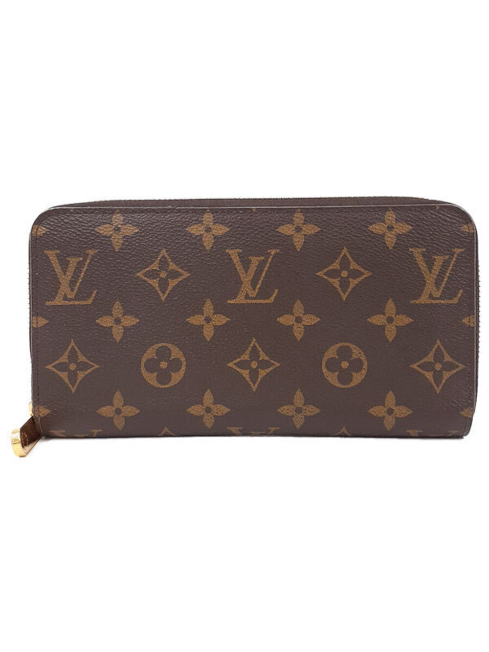 Louis Vuitton Monogram Zippy Wallet Round Zipper Long